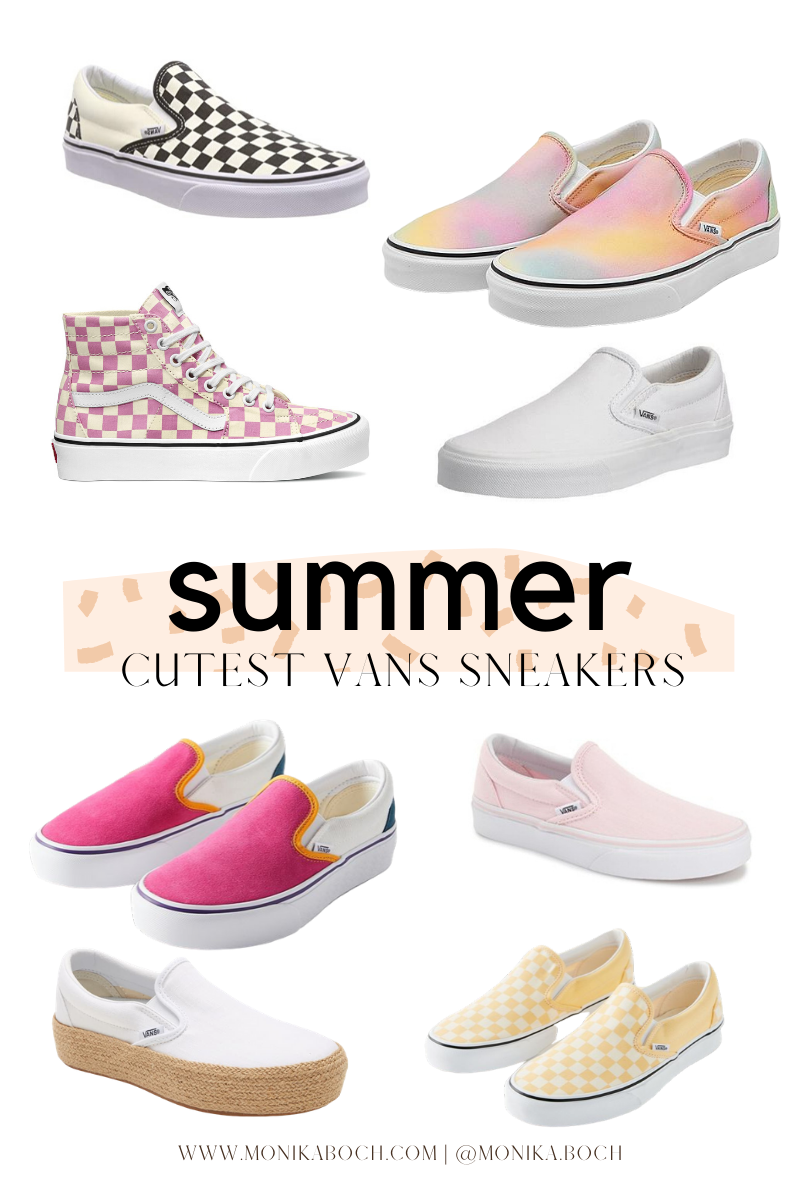 Summer Sneaker Roundup – Cutest Vans Slip Ons & High Tops